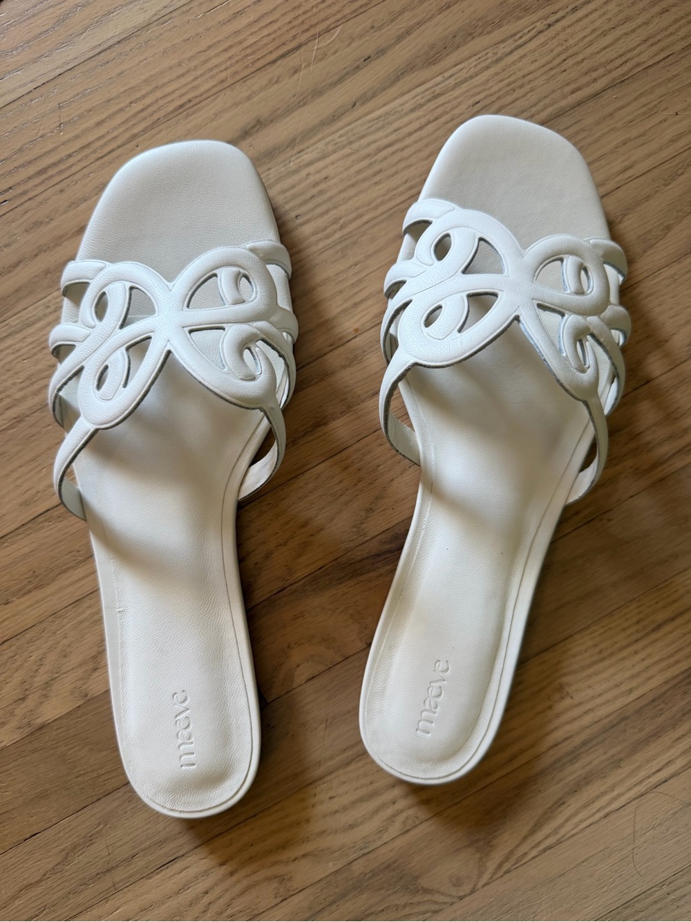 MAEVE LOGO SLIDE SANDALS